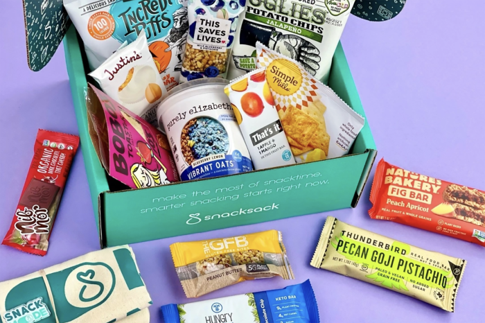 Monthly snack box delivery