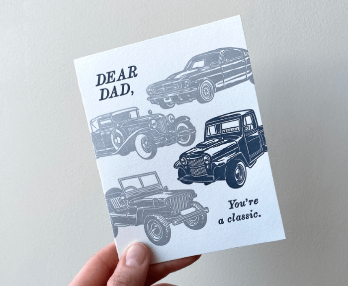 Unique Card Ideas to Make Your Gifts For Dad Extra Special