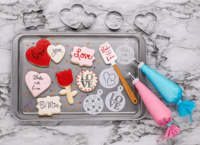 Quality Time With A Valentine's Day Baking Set