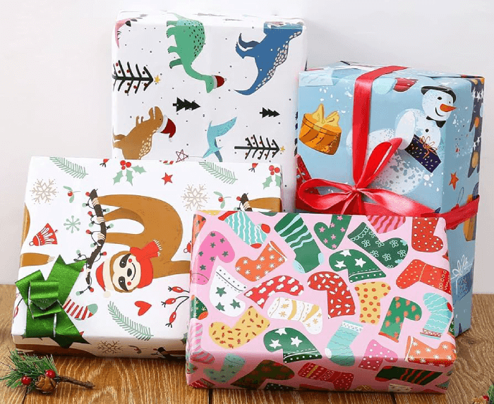 Children's Christmas Gift Wrap That Delights Every Kid