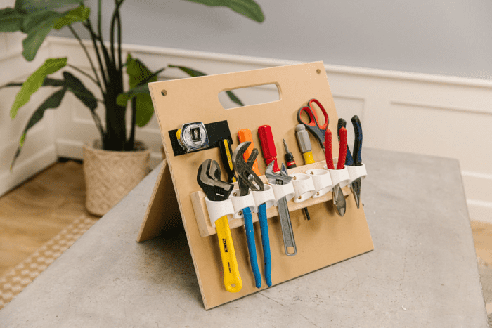 Every Dad Needs A DIY Tool Organizer