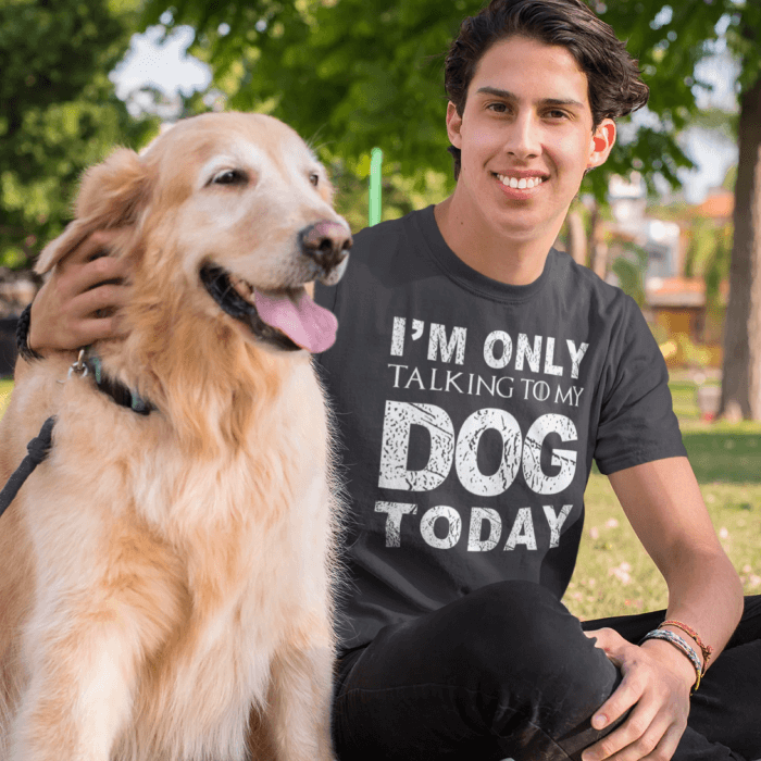 Funny Dog Dad T-shirt - Perfect Gift For A Dog Dad