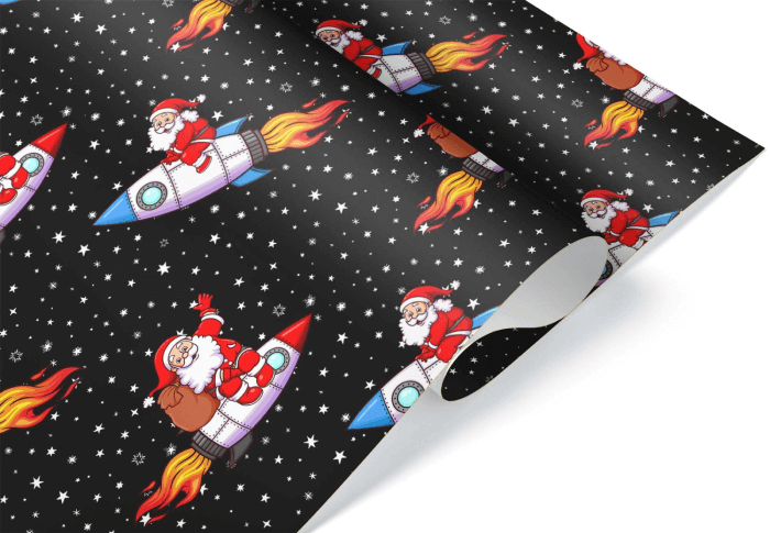 Children's Christmas Gift Wrap For A Child Boy