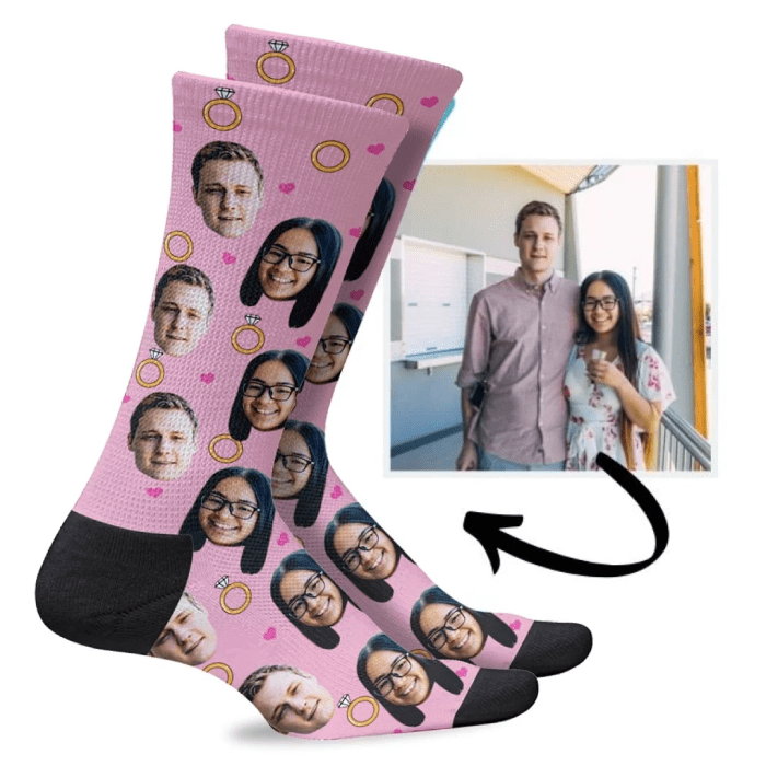 Make Him Laugh With Funny Customized Socks