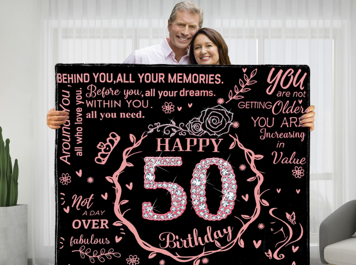 Personalized 50th Birthday Gift Ideas for Mum