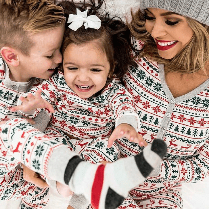 Matching Pajama Sets - Cute Christmas Gift Ideas For Mum