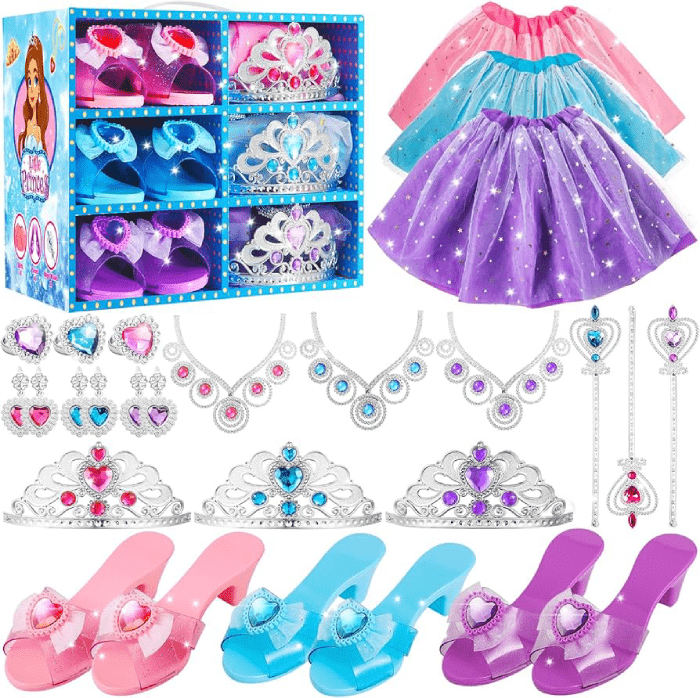 Princess Dress-Up Kit - Christmas Gift For A Child Girl