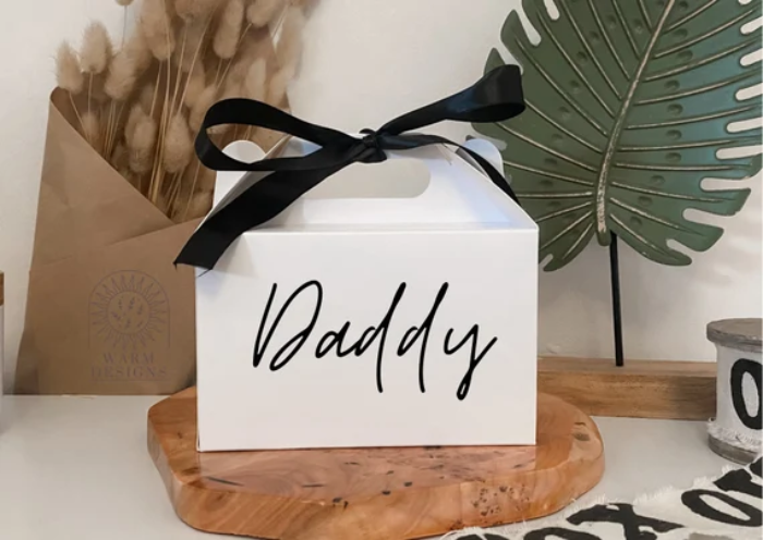 Wrapping a Father's Day Gift Set